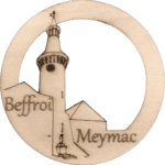 magnet rond beffroi meymac