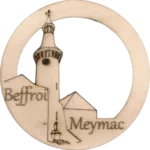 magnet rond beffroi meymac