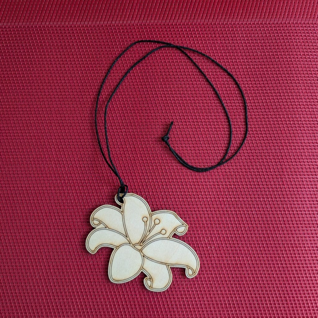collier ibiscus